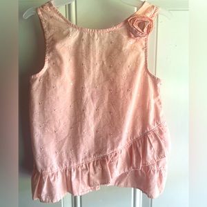 Size 5 cute dressy tank top for girls. Barely worn.